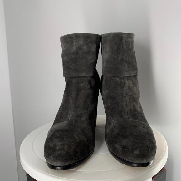 RAG & BONE gray ankle boots booties sz 38 fits 7.5 - Picture 2 of 9